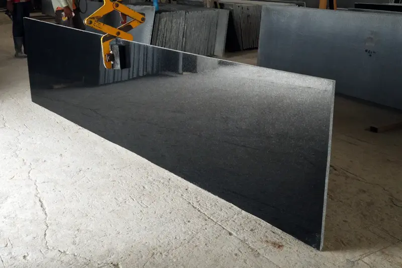 ABSOLUTE BLACK GRANITE verticle slab