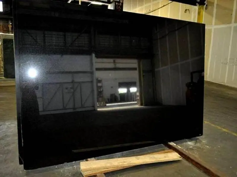 absolute black granite polished slab
