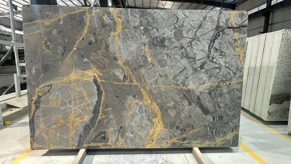 roma grey granite large slab