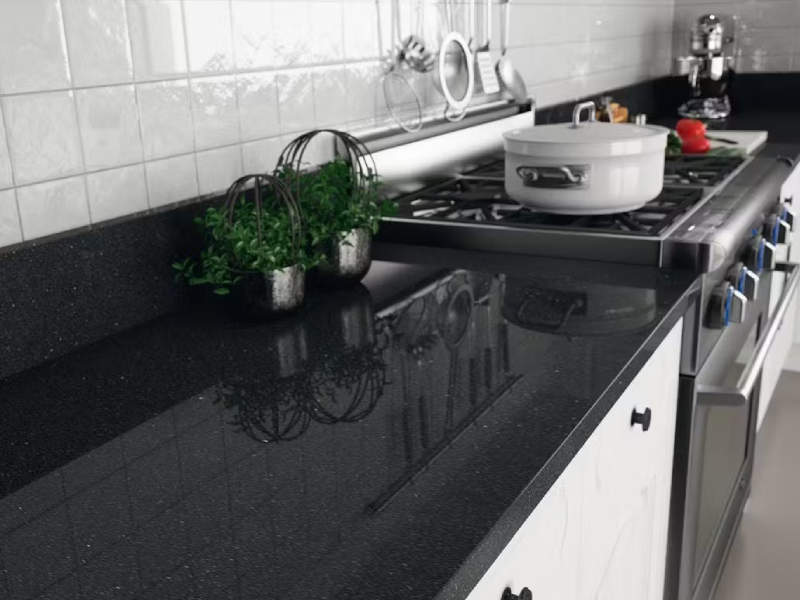 Black-Galaxy-Grannite-Kitchen