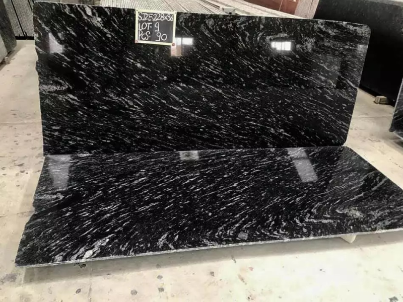 Markino Black Granite Slab