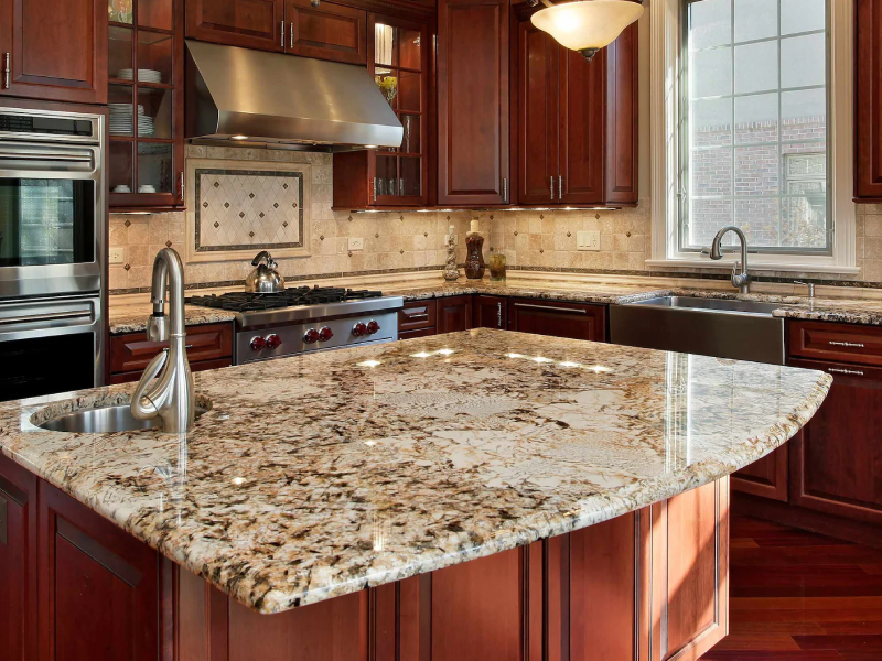 Tan-Brown-Granite