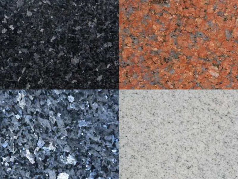 Used Granite, Granite Colours
