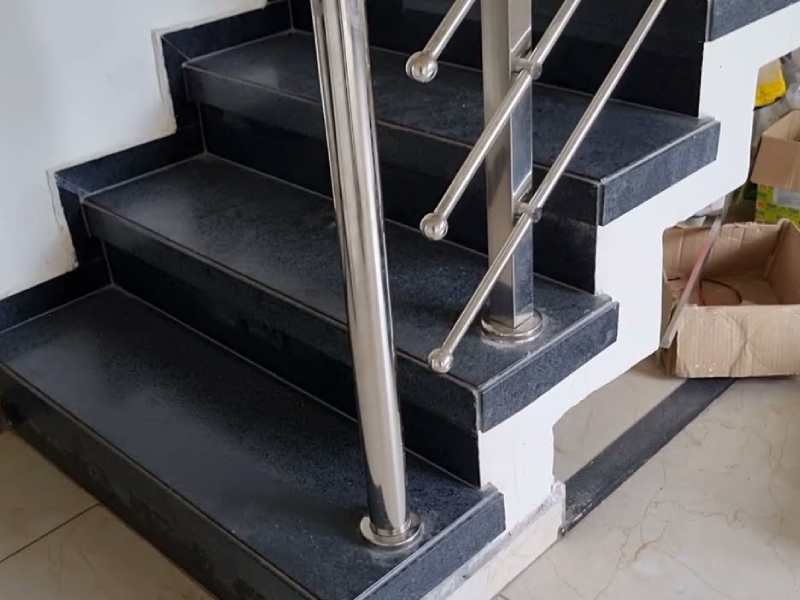 leather finish granite for stairs
