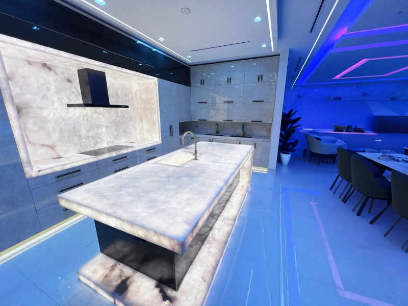 Translucent Stone Slabs: Backlit Stone in Architectural & Interior Design