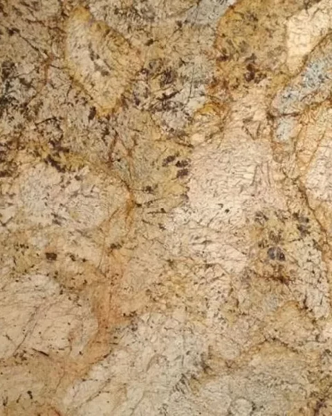 Alaska Gold Granite Slab Closeup
