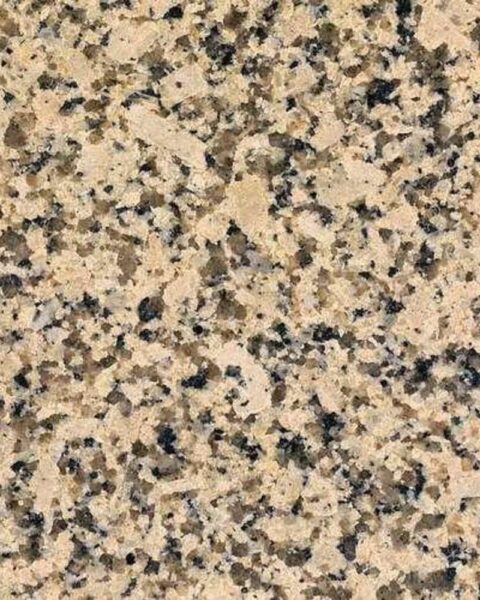 Crystal Yellow Granite slab closeup