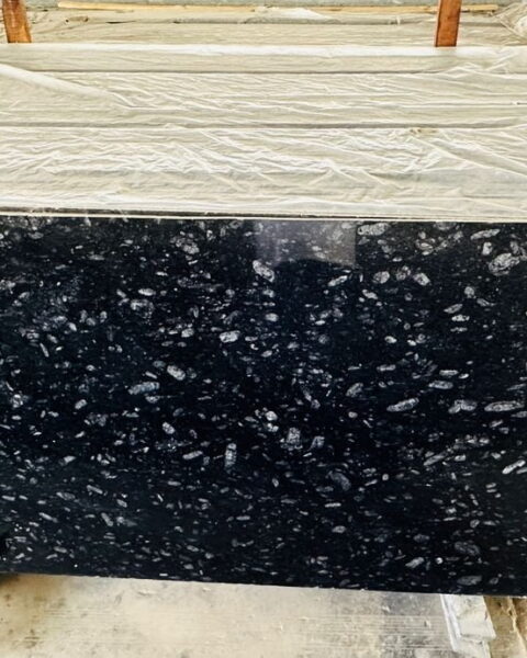 Pearl black granite