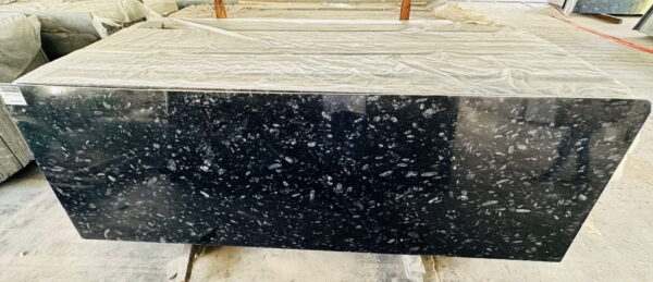 Pearl black granite