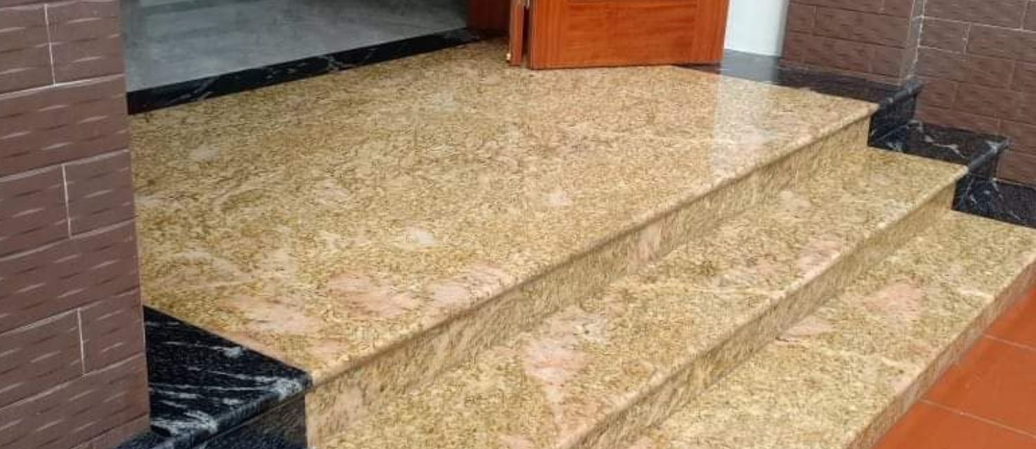 Alaska Gold Granite: Luxury Flooring Option