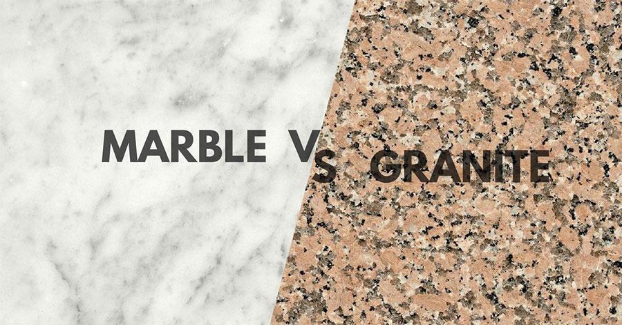 MarbleVSgranite flooring