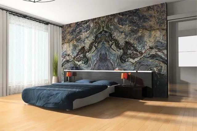 Granite Wall Bedroom