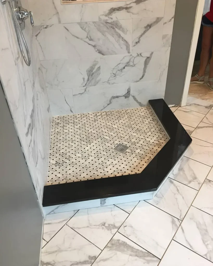 granite threshold for shower